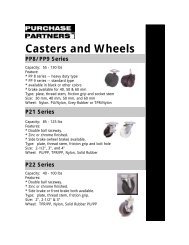 Casters and Wheels.pdf - Purchase Partners