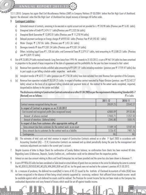 annual report 2011-12 - Heavy Engineering Corporation Limited