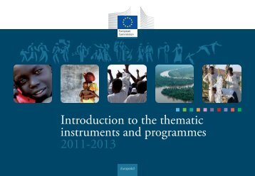 Introduction to the thematic instruments and programmes 2011-2013