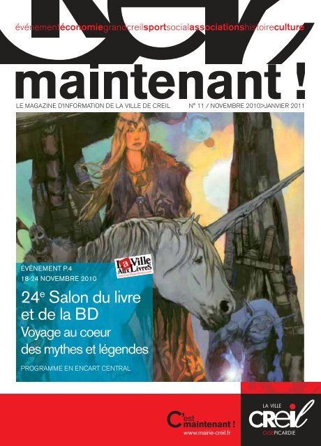 Magazine Creil Maintenant nÂ°11 Novembre 2010 ... - Ville de Creil