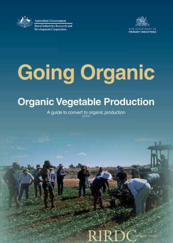 4. Organic vegetable production