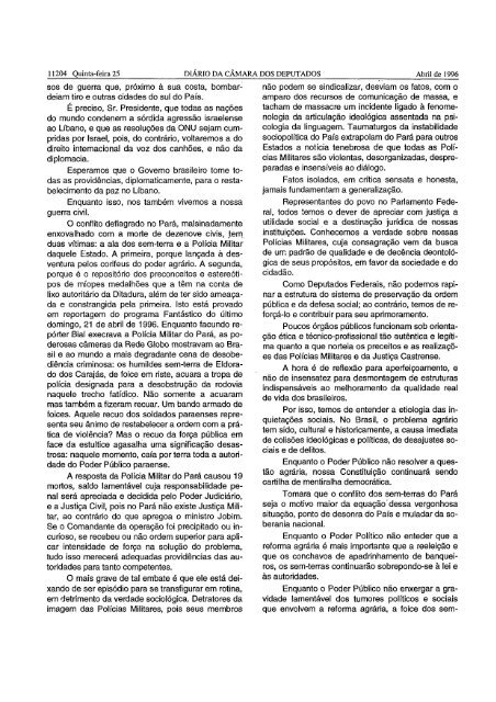 DIARIO DA CAMARA DOS DEPUTADOS - CÃ¢mara dos Deputados