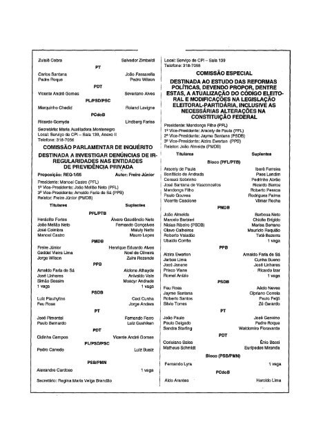 DIARIO DA CAMARA DOS DEPUTADOS - CÃ¢mara dos Deputados