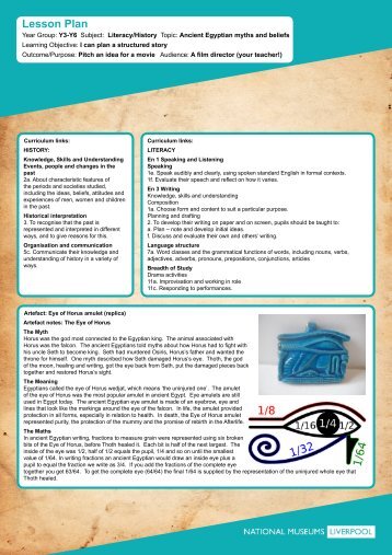 Eye of Horus (pdf) - National Museums Liverpool