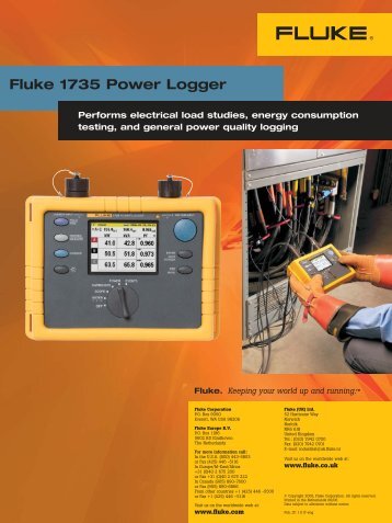 8296ENEN CatPage Fluke 1735 - Elfa