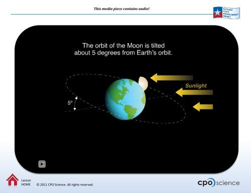 TEKS 8.7B: Lunar Cycle