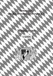 Mitteilungen I/2005 downloaden - Vereinigung der Bayerischen ...
