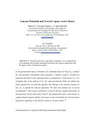 Lanczos Potential and Tewari's space vortex theory