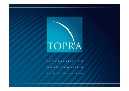 Assess and designate Notified Bodies - TOPRA