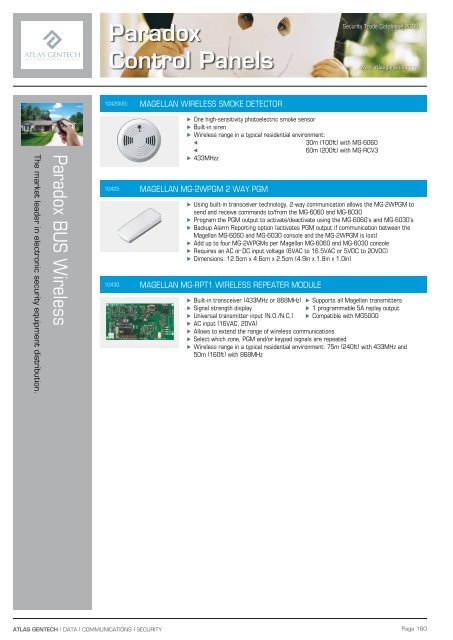 Paradox Control Panels - Atlas Gentech