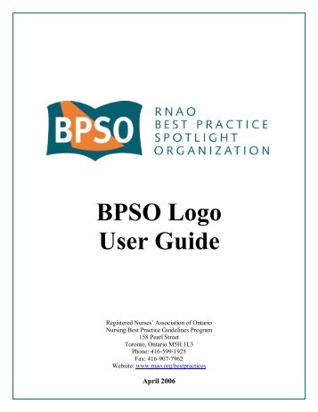 BPSO Logo User Guide