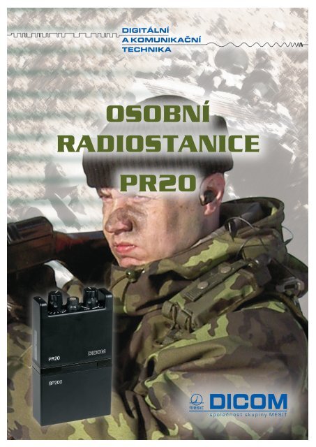 OsobnÃƒÂ­ radiostanice PR20 (cz) - DICOM, spol. s ro