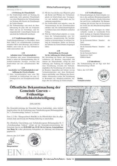 Amtsnachrichten komplett als *.pdf herunterladen - Amt Ostufer ...