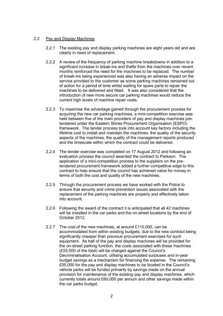 Parking Services Improvements 2012/13 PDF 75 KB - Gravesham ...