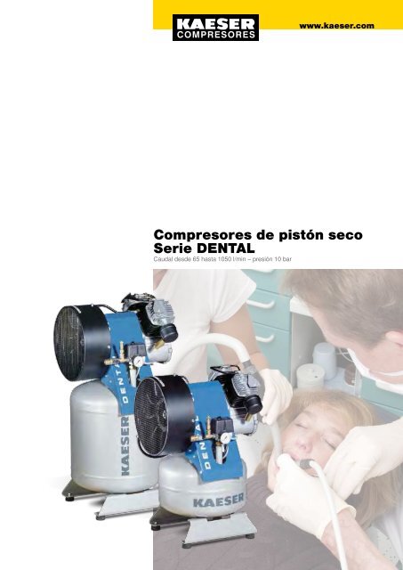 Compresores de pistÃ³n seco Serie DENTAL - Kaeser