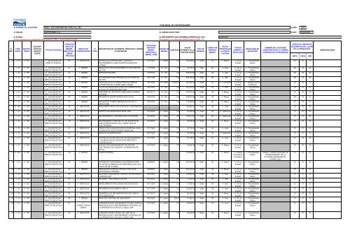 Plan Anual de Contrataciones - ElectroperÃº