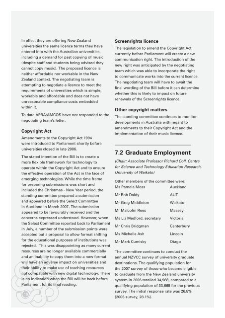 New Zealand Vice-Chancellors' Committee - Universities New ...