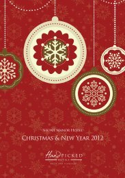 Christmas & New Year 2012 - Hand Picked Hotels