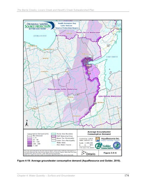 Barrie Creeks, Lovers Creek, and Hewitt's Creek Subwatershed Plan