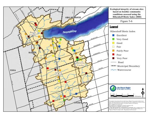 Barrie Creeks, Lovers Creek, and Hewitt's Creek Subwatershed Plan