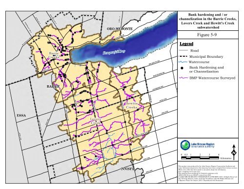 Barrie Creeks, Lovers Creek, and Hewitt's Creek Subwatershed Plan