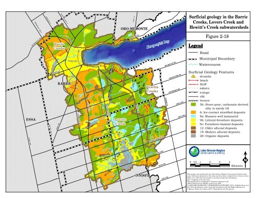 Barrie Creeks, Lovers Creek, and Hewitt's Creek Subwatershed Plan