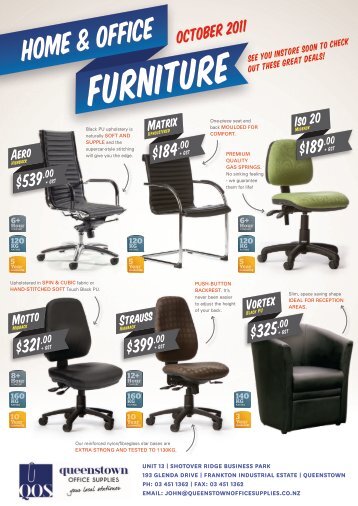 Queenstown Office Supplies & Furniture