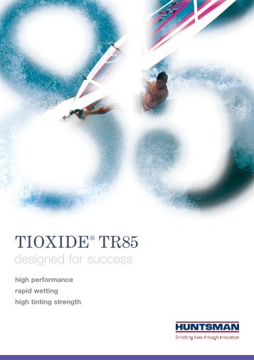 Tioxide TR85 - Chem Stone