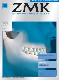 Ausgabe 7-8/2013 - ZMK-Aktuell