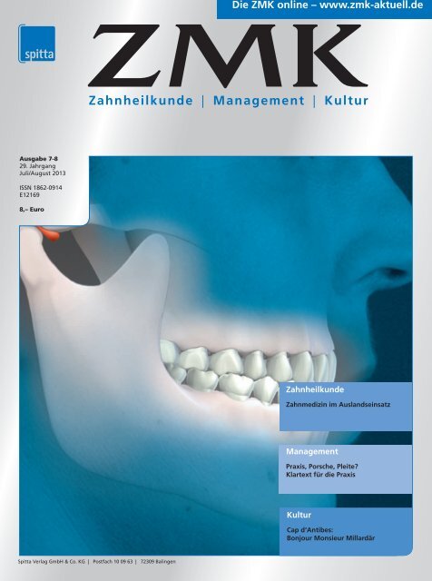 Ausgabe 7-8/2013 - ZMK-Aktuell