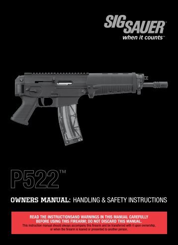 P522 Pistol - Sig Sauer