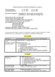 Calendario annuale attivitÃƒÂ  - Liceo Scientifico 