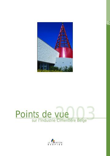 Rapport annuel de l'industrie cimentiÃ¨re belge en 2003 - Febelcem