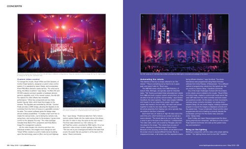 Geometry is destiny on Bon Jovi's new tour - Lighting & Sound ...