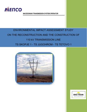 ENVIRONMENTAL IMPACT ASSESSMENT STUDY ON THE ...