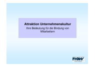 Attraktion Unternehmenskultur â Ihre Bedeutung fÃ¼r die Bindung von ...