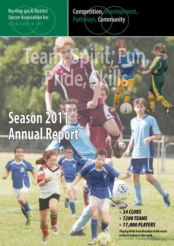 Season 2011 Annual Report - Ku-Ring-Gai Soccer Association