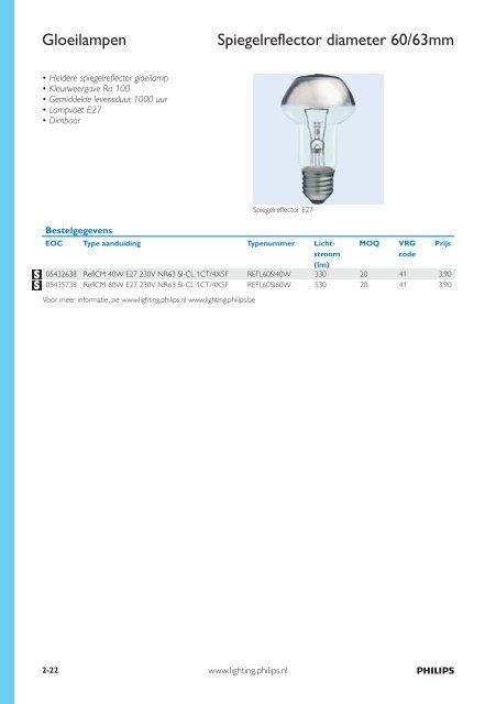 Philips Gloeilampen