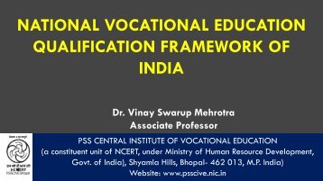 India TVET Qualification Framework