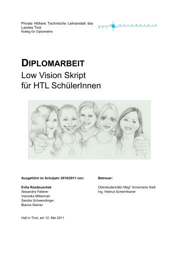 Low Vision Skript für HTL SchülerInnen - Private HTL des Landes ...