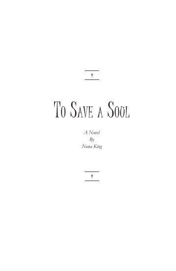 To Save a Soul - AuthorsDen