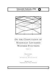 On the Computation of Maximally Localized Wannier Functions
