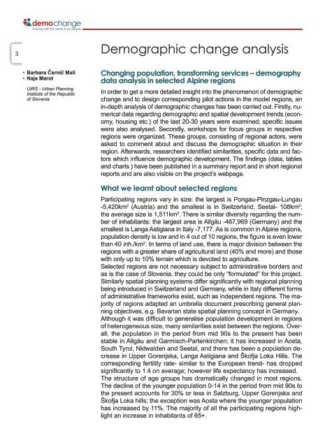 aDaptation strategies to spatial planning anD regional Development