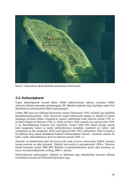 osmussaare maastikukaitseala kaitsekorralduskava ... - Odensholm