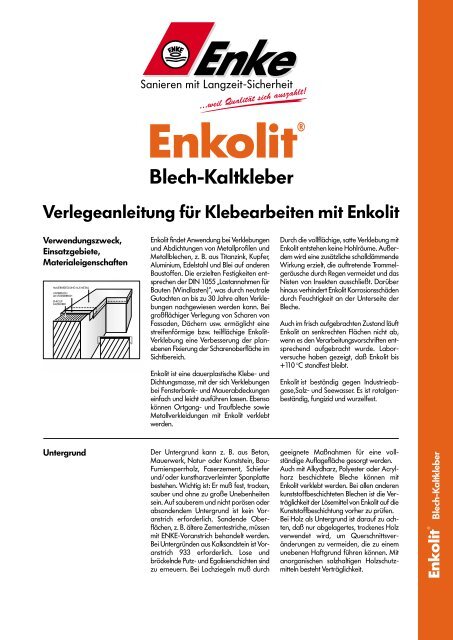 EnkolitÂ® - Spenglerdirect.de