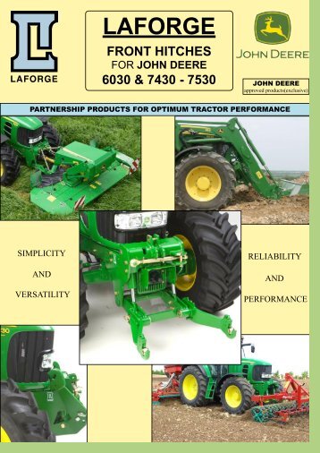 John Deere 6030 - Laforge Systems