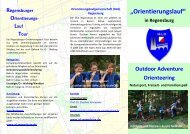 Flyer der OLG Regensburg