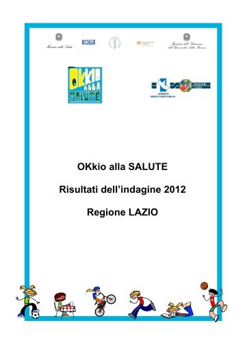 Okkio alla Salute - Agenzia di SanitÃ  Pubblica della Regione Lazio