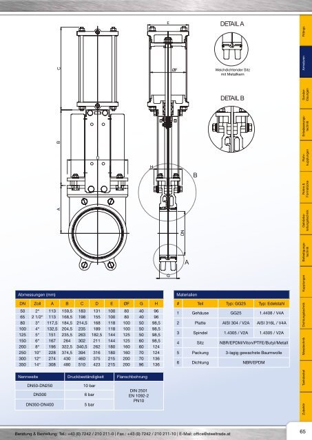 Kugelhähne | Antriebe | Armaturen | Kompensatoren ... - Steeltrade.at