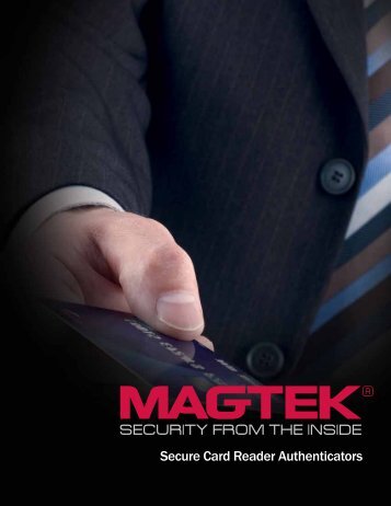 Secure Card Reader Authenticators - MagTek